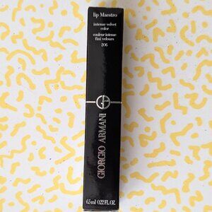NIB Armani Lip Maestro Matte Liquid Lipstick 206 Cedar